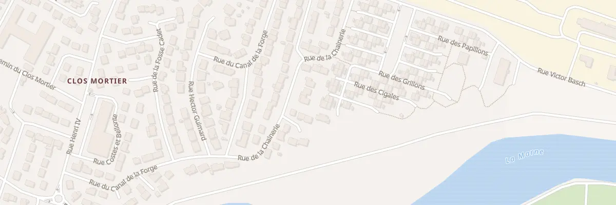 Plan du 11 Rue de la Chaînerie à Saint-Dizier