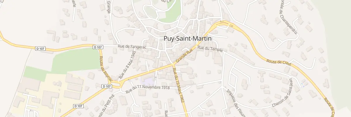 Plan du 5068 Le Village à Puy-Saint-Martin