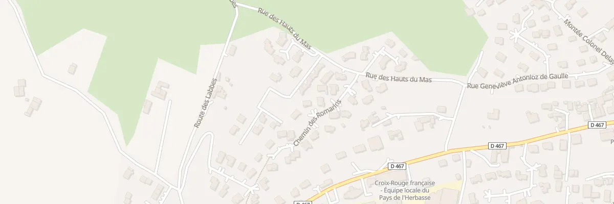 Plan du 151 Rue des Hauts du Mas à Saint-Donat-sur-l’Herbasse