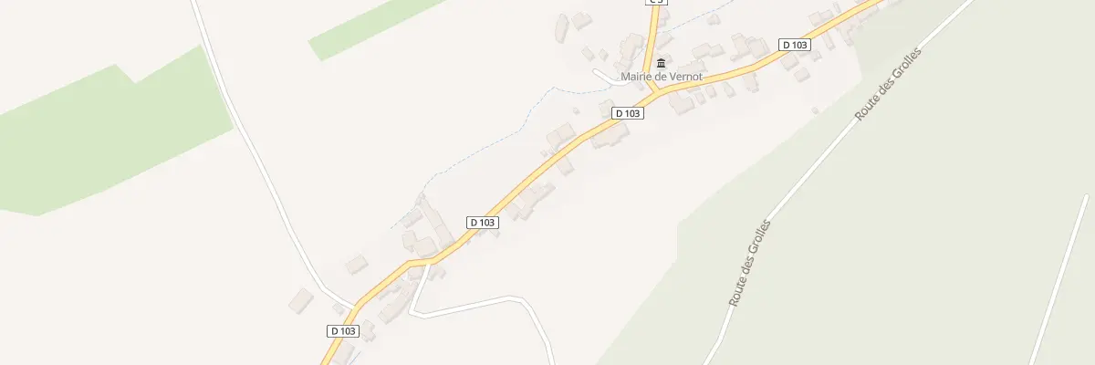 Plan du 4 Rte des Mousseneux à Vernot