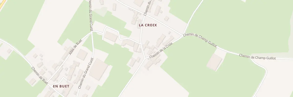 Plan du 5087 La Croix à Arbigny