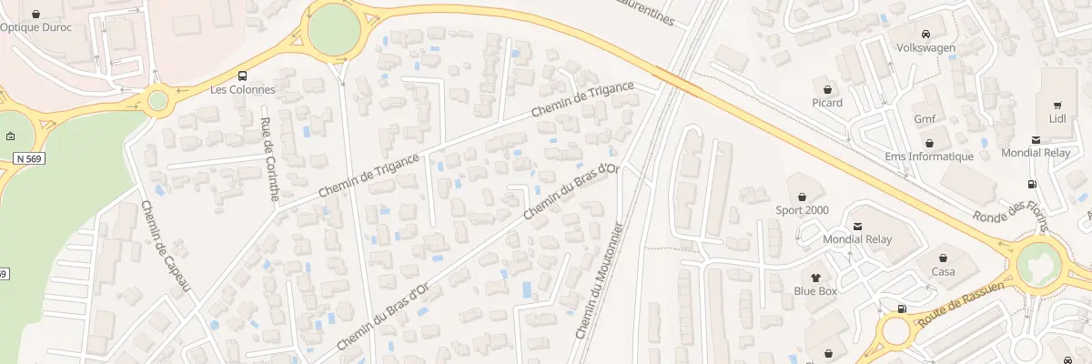 Plan du 10 Rue du Pré de la Licorne à Istres