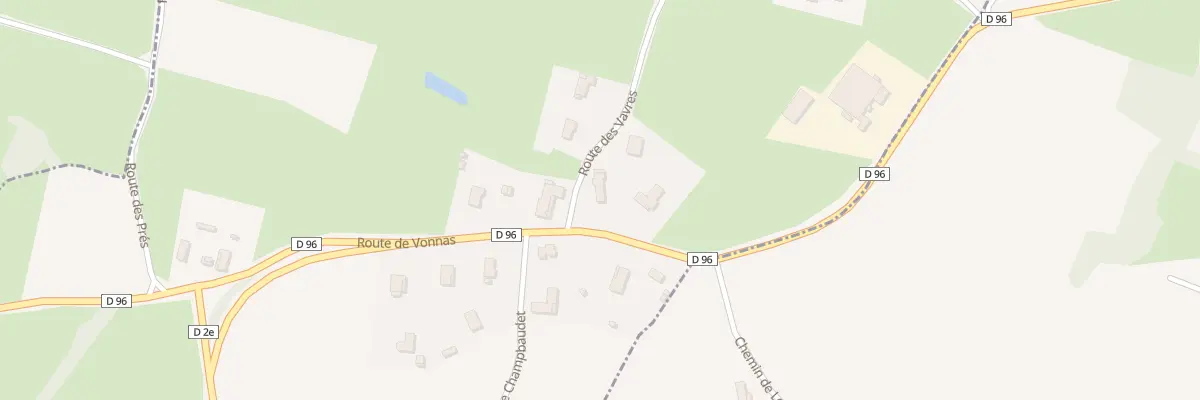 Plan du 32 Rte des Vavres à Saint-Julien-sur-Veyle