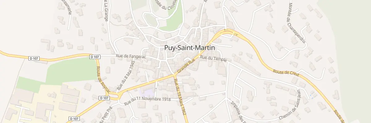 Plan du 5079 Gr Grande Rue à Puy-Saint-Martin
