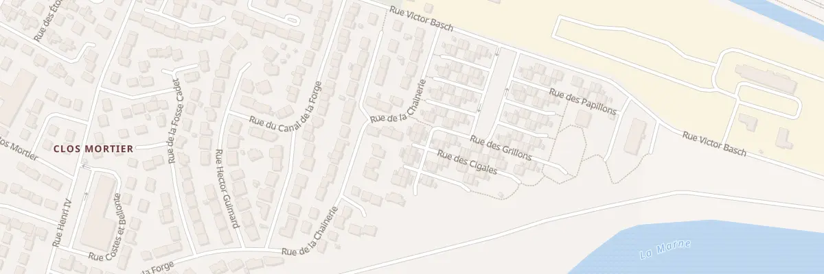 Plan du 1 Rue des Cigales à Saint-Dizier
