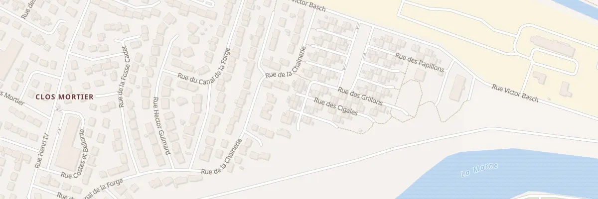 Plan du 4 Rue des Cigales à Saint-Dizier