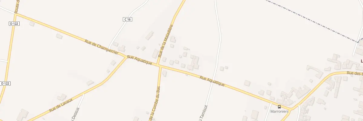 Plan du 17 Rue Aquatique à Gevrey-Chambertin