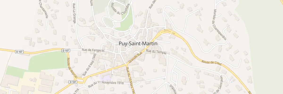Plan du 5082 Le Village à Puy-Saint-Martin