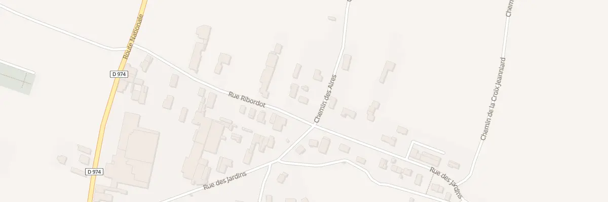Plan du 23 Rue Ribordot à Morey-Saint-Denis