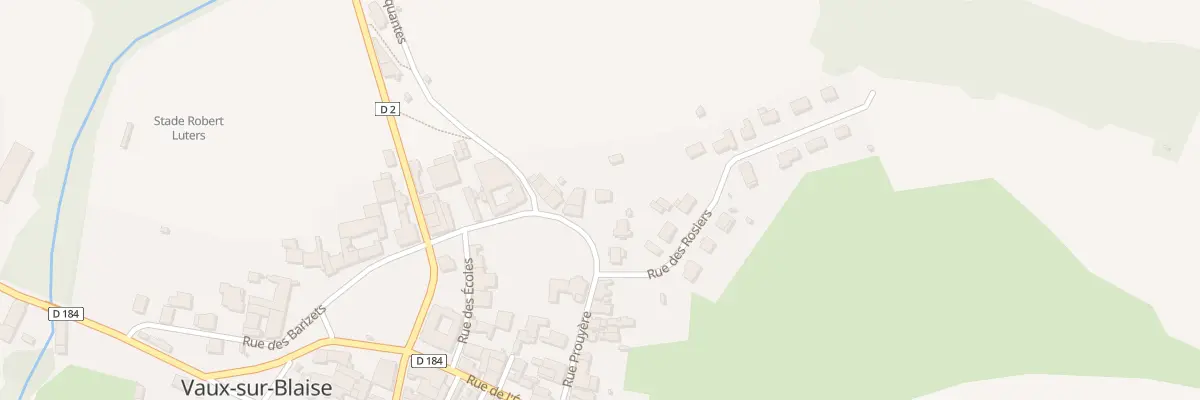 Plan du 3 Pl de la Fontaine à Vaux-sur-Blaise