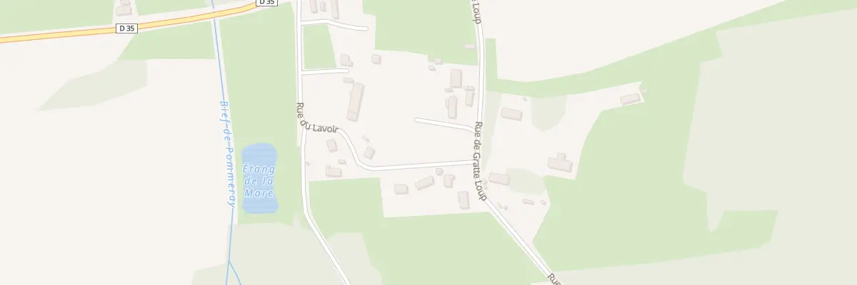 Plan du 6A Rue de Gratte Loup à Allériot