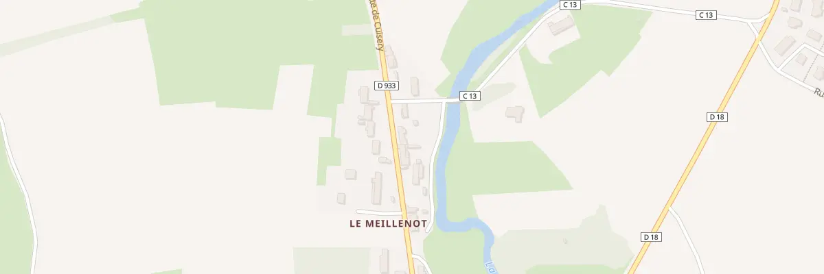 Plan du 7 Rte de Cuisery à Saint-Germain-du-Plain