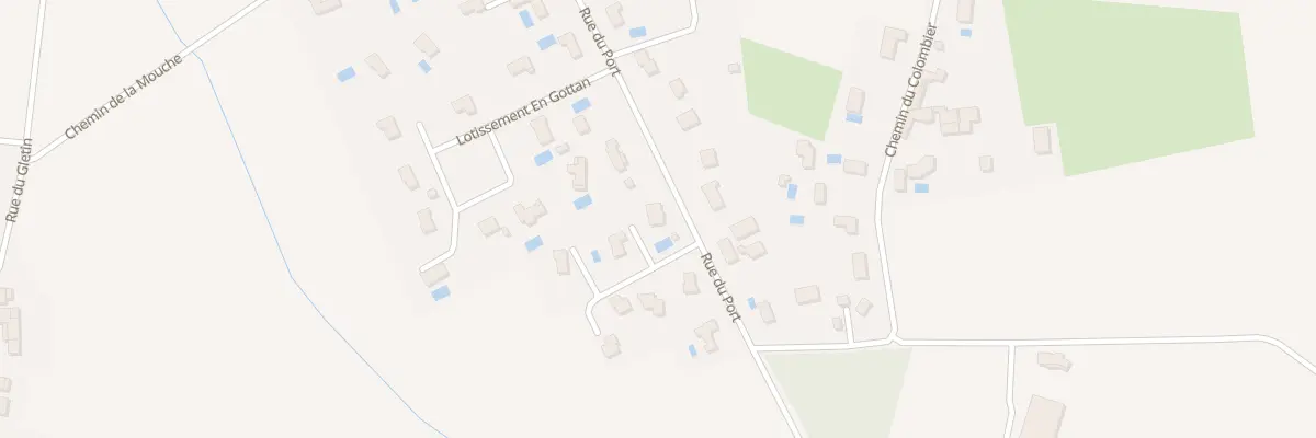 Plan du 530 Rue du Port à Tramoyes