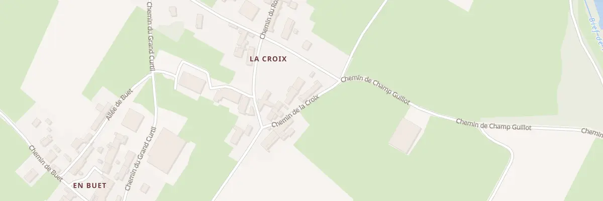 Plan du 71 Che de la Croix à Arbigny