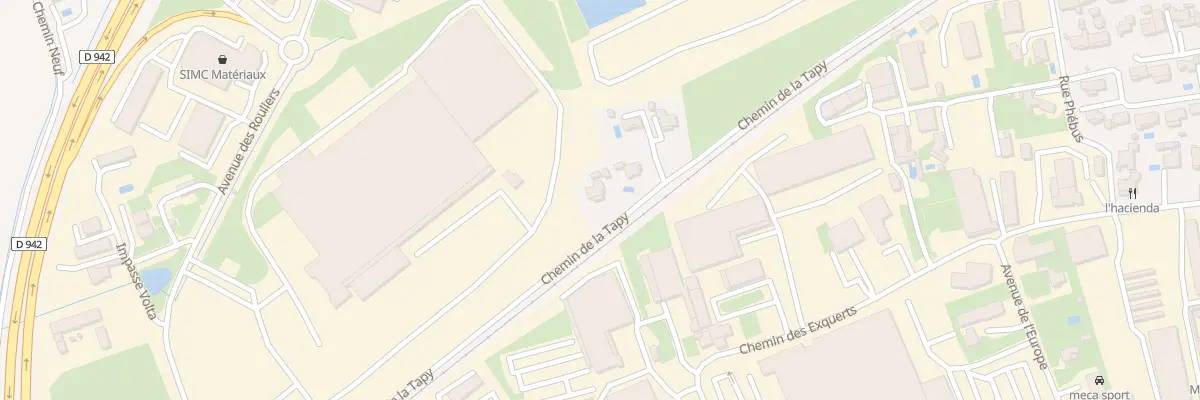 Plan du 666 Che de la Tapy à Monteux