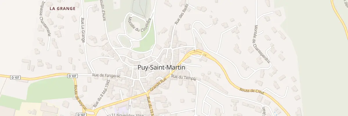 Plan du 5092 Le Village à Puy-Saint-Martin