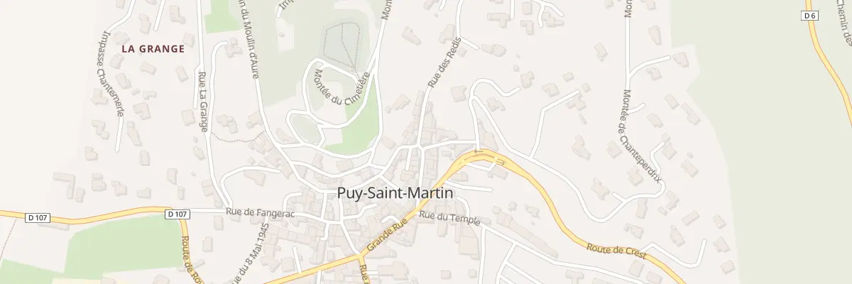 Plan du 16 Rue des Raidis à Puy-Saint-Martin