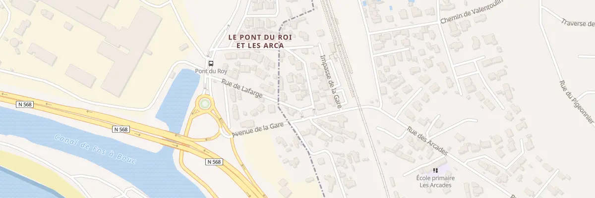 Plan du 1 Rue de l’Etang de Lavalduc à Port-de-Bouc