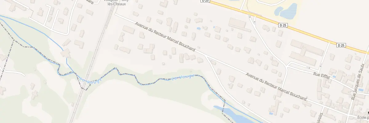 Plan du 31 Av du Recteur Marcel Bouchard à Gilly-lès-Cîteaux