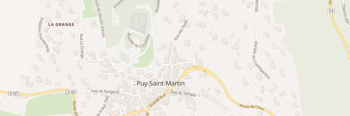 Plan du 5102 Le Village à Puy-Saint-Martin