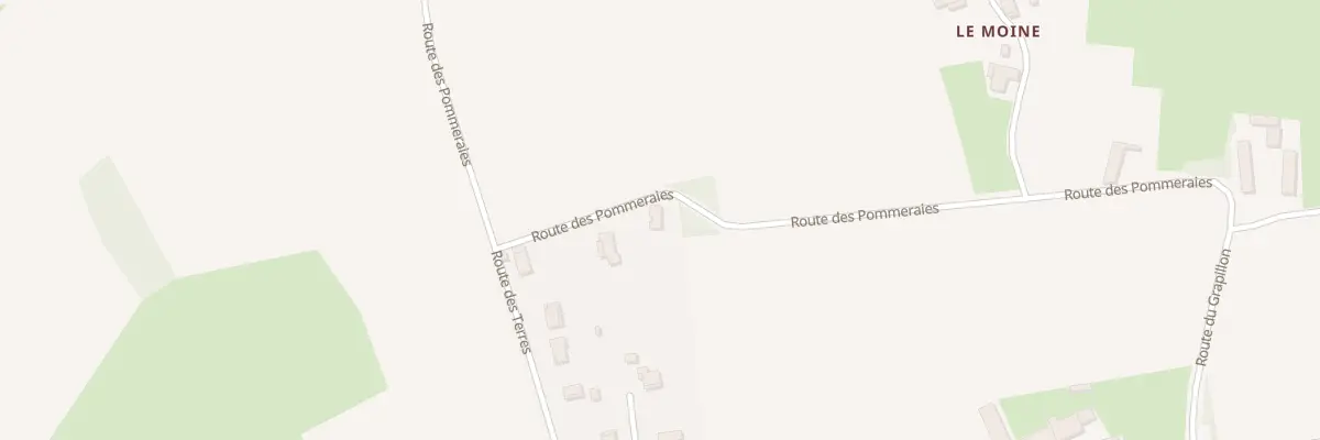Plan du 481 Rte des Pommeraies à Perrex