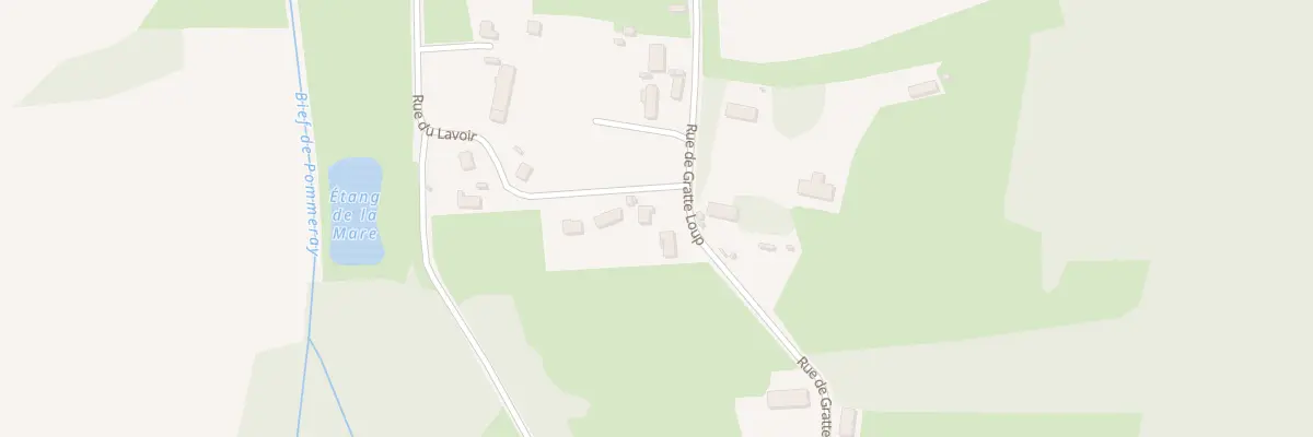 Plan du 14 Rue du Lavoir à Allériot