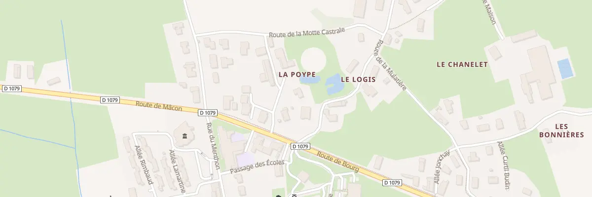 Plan du 58 All de la Poype à Saint-Cyr-sur-Menthon