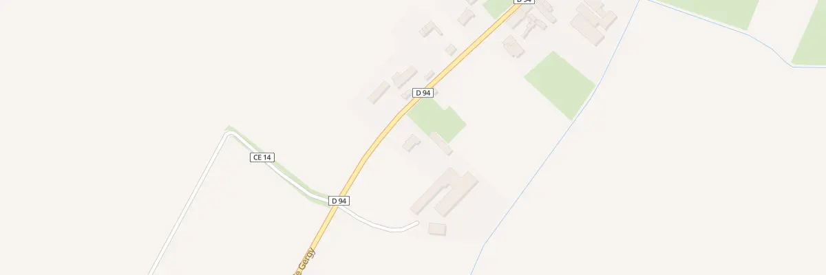 Plan du 14 Rue de Lauchère à Saint-Gervais-en-Vallière