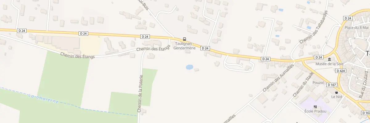 Plan du 5001 La Grange Rouge à Taulignan