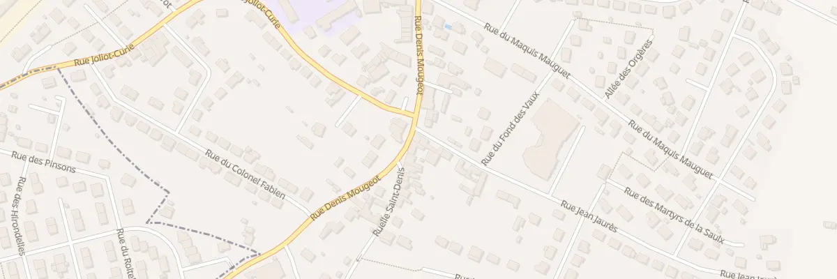 Plan du 83 Rue Denis Mougeot à Bettancourt-la-Ferrée