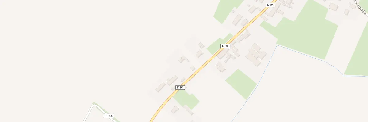 Plan du 13 Rue de Lauchère à Saint-Gervais-en-Vallière
