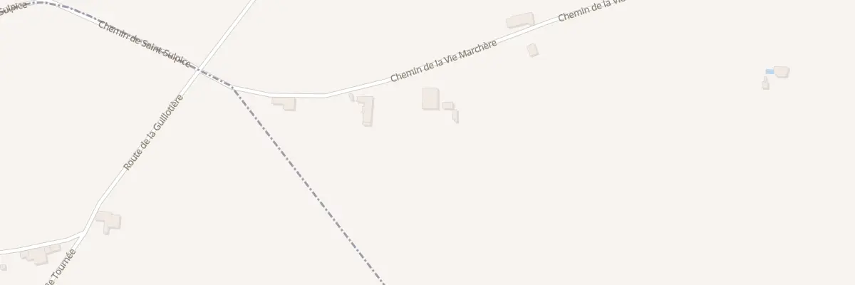 Plan du 1220 Che de la Vie Marchère à Pact