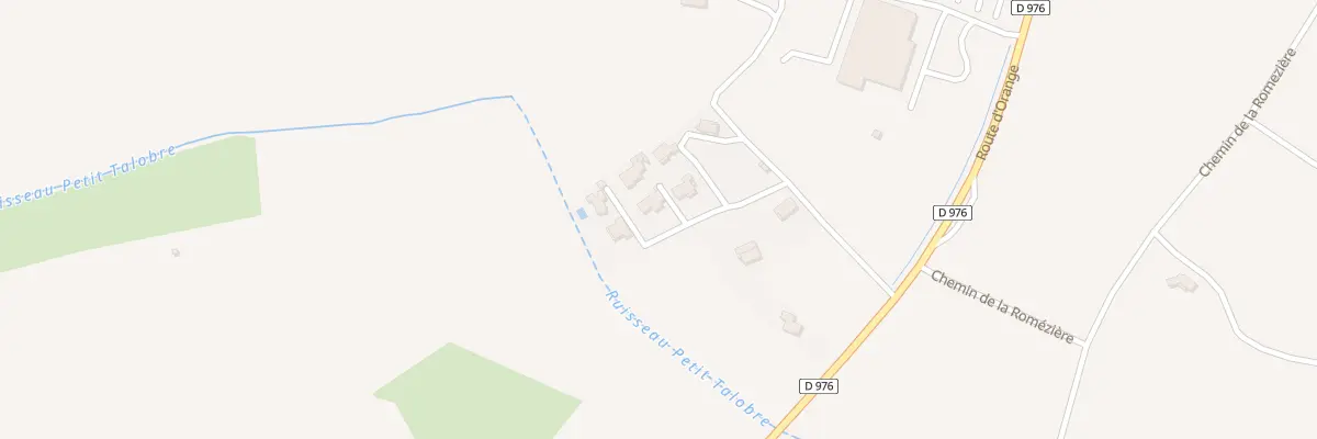 Plan du 5 Rte d’Orange à Valréas