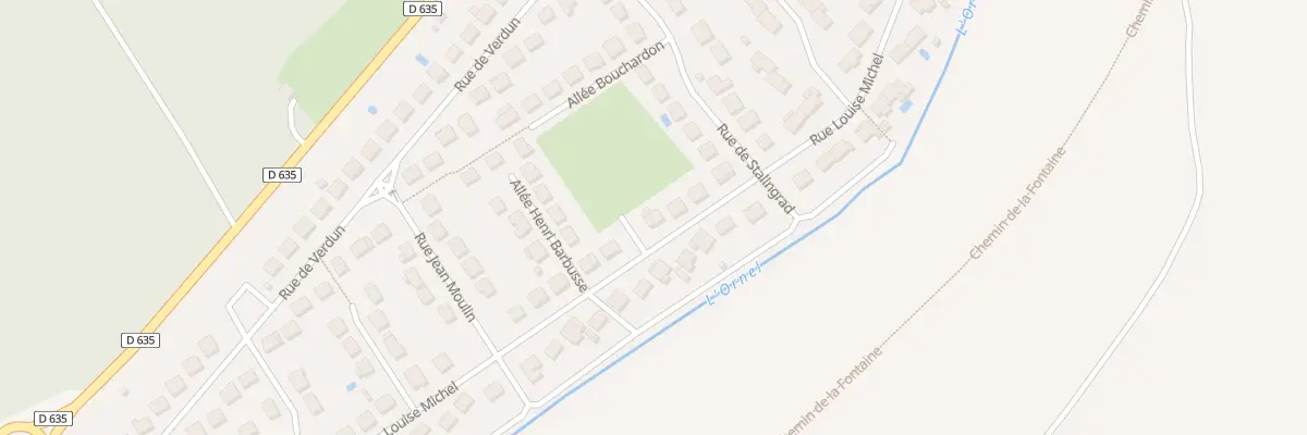 Plan du 35 Rue Louise Michel à Bettancourt-la-Ferrée