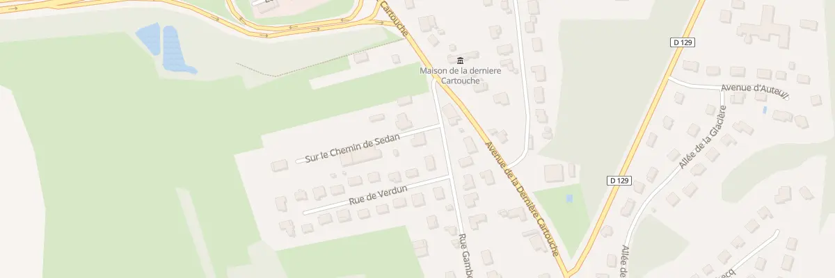 Plan du 71 Rue Gambetta à Bazeilles