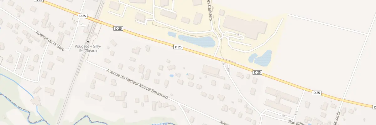 Plan du 7A Rue Champs de Puits à Gilly-lès-Cîteaux