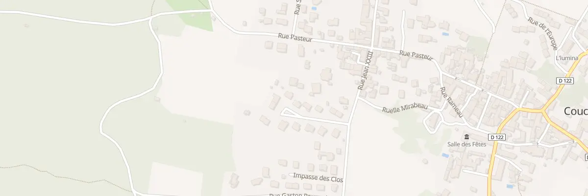 Plan du 10B Rue Victor Hugo à Couchey