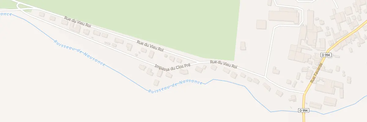 Plan du 23 Rue du Vieu Roi à Brabant-le-Roi