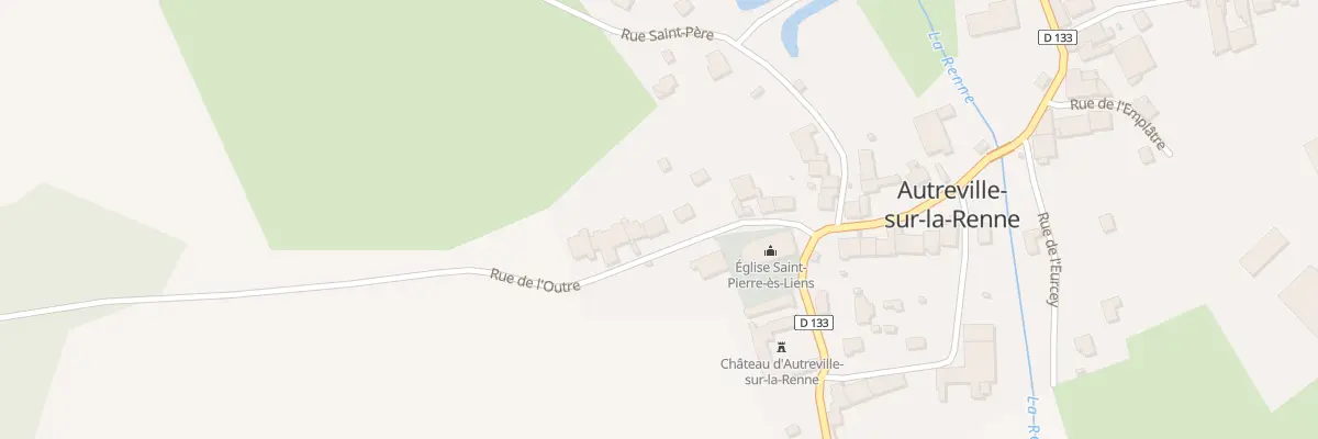 Plan du 10 Rue de l’Outre à Autreville-sur-la-Renne