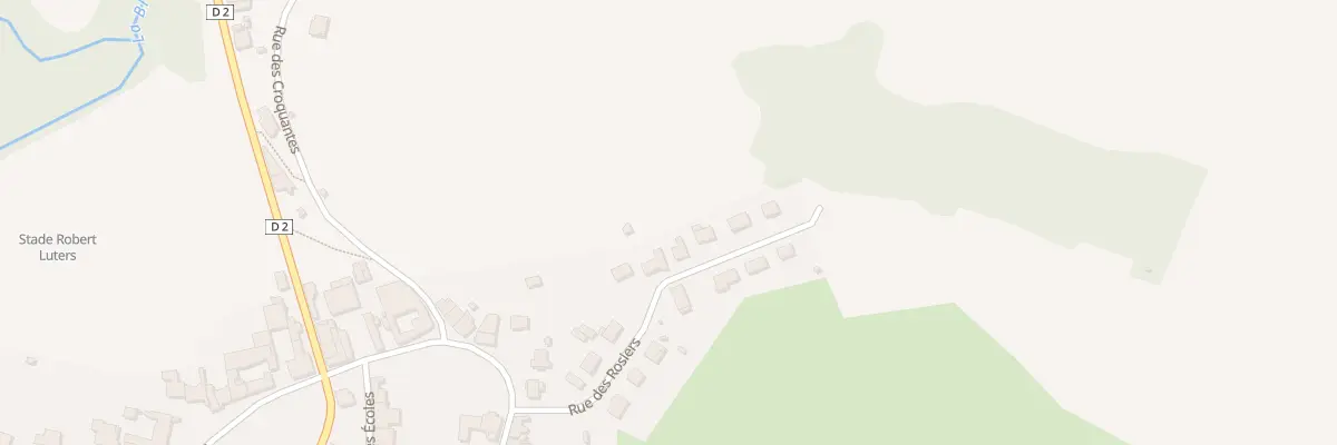 Plan du 11 Rue des Rosiers à Vaux-sur-Blaise