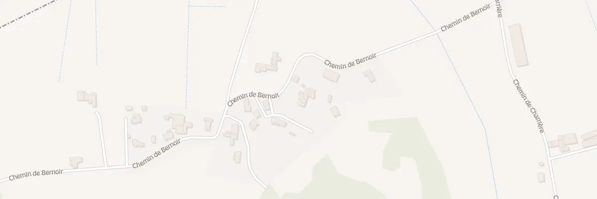 Plan du 614 Che de Bernoir à Montmeyran