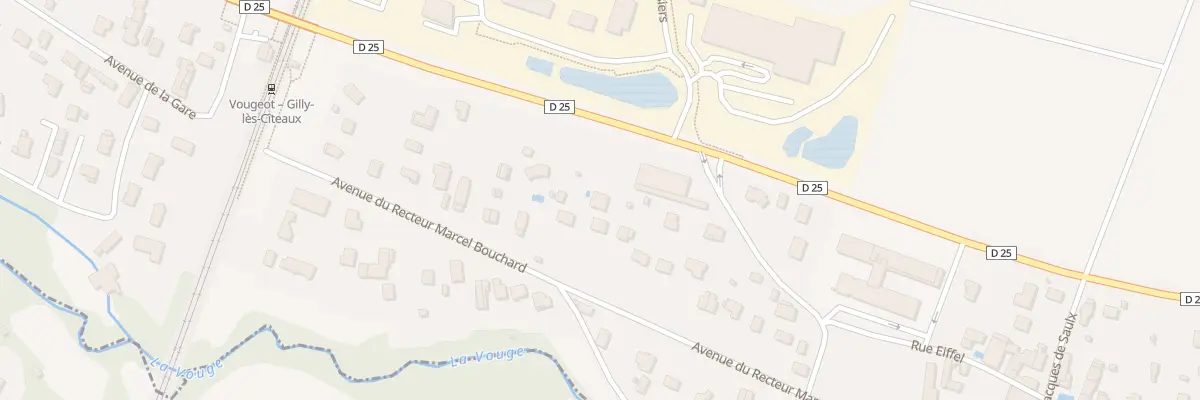 Plan du 5 Rue Champs de Puits à Gilly-lès-Cîteaux