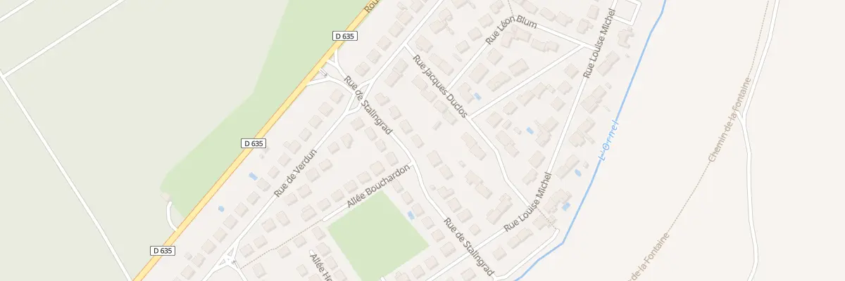 Plan du 12 Rue de Stalingrad à Bettancourt-la-Ferrée