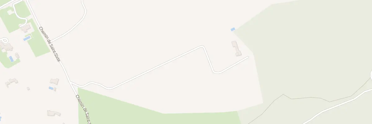 Plan du 647 Che de Saint-sixte à Eygalières