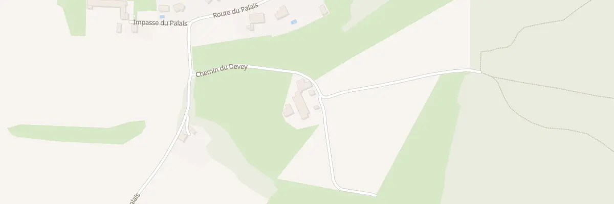 Plan du 232 Che du Devey à Septème