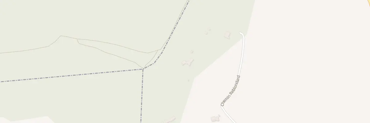 Plan du 665 Che du Reblondard à Manas
