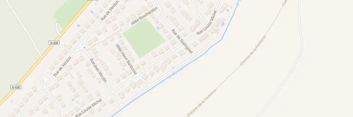 Plan du 46 Rue Louise Michel à Bettancourt-la-Ferrée