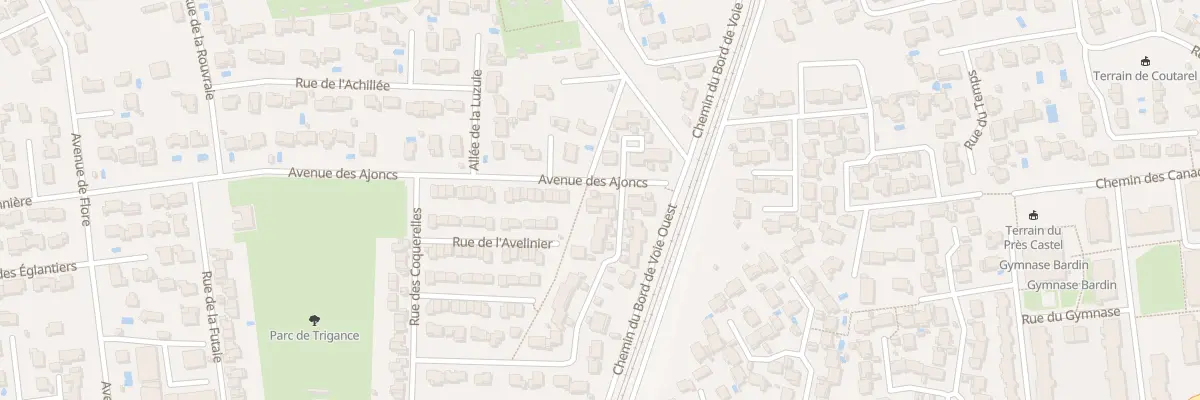 Plan du 46 Av des Ajoncs à Istres