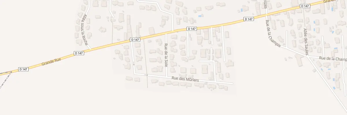 Plan du 7 Rue de la Soie à Toussieu