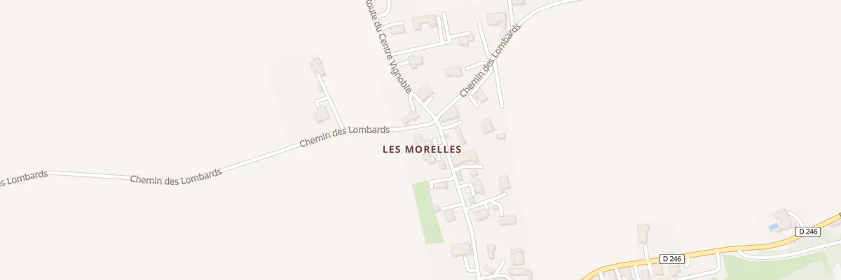 Plan du 197 Rte du Centre Vignoble à Lapeyrouse-Mornay